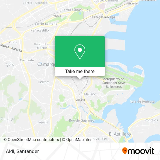 Aldi map