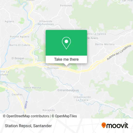 Station Repsol map