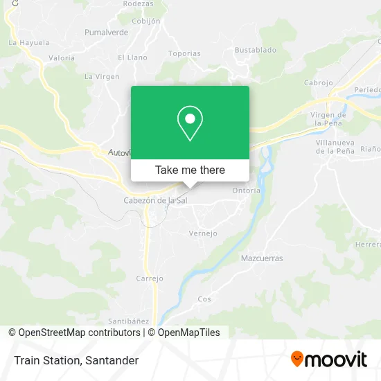 Train Station map