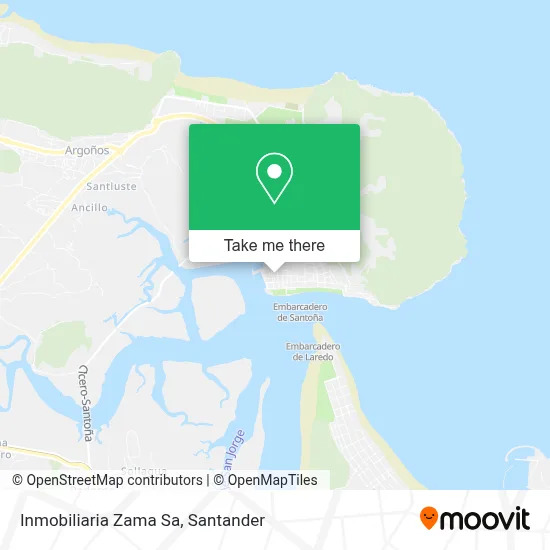 Inmobiliaria Zama Sa map