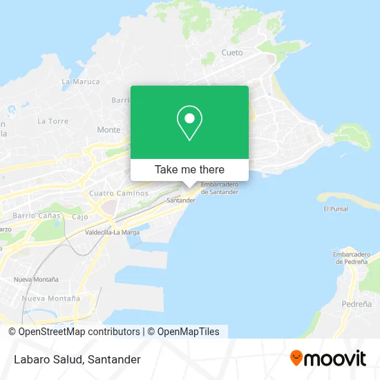 Labaro Salud map