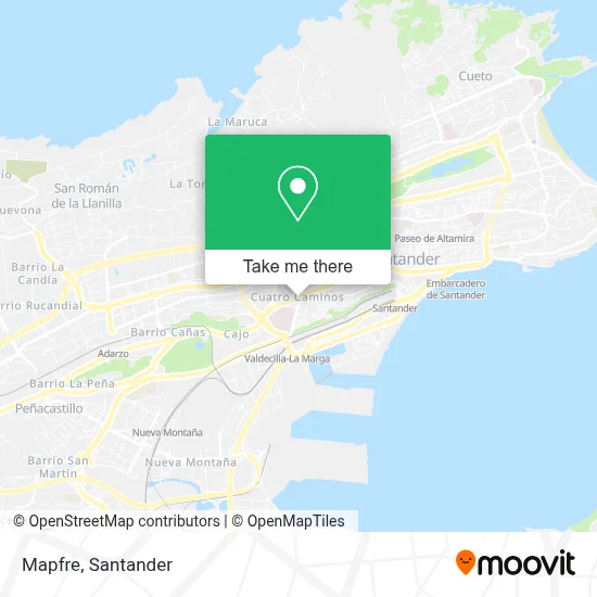 Mapfre map