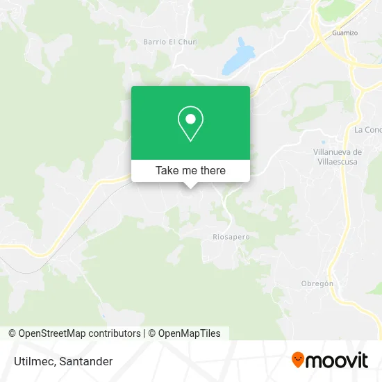 Utilmec map