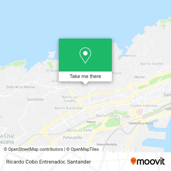 Ricardo Cobo Entrenador map