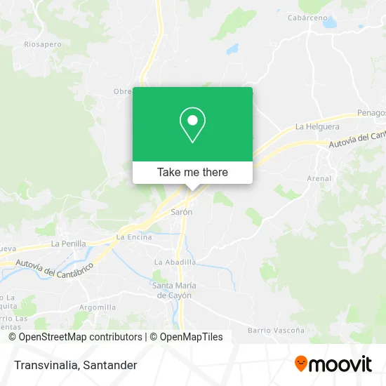 Transvinalia map