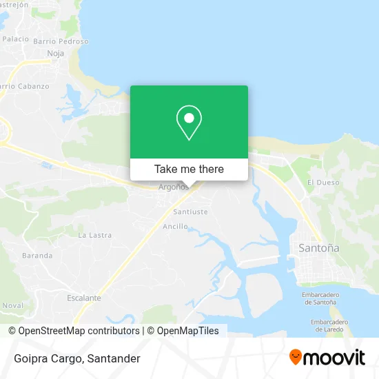 Goipra Cargo map