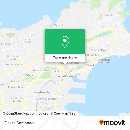 Dover map