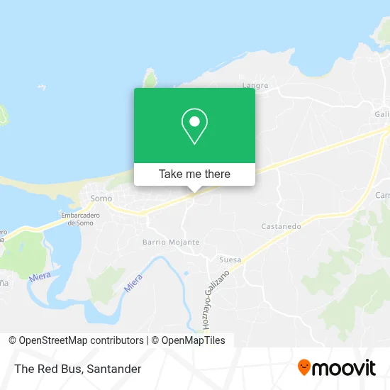 The Red Bus map