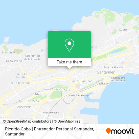 Ricardo Cobo | Entrenador Personal Santander map