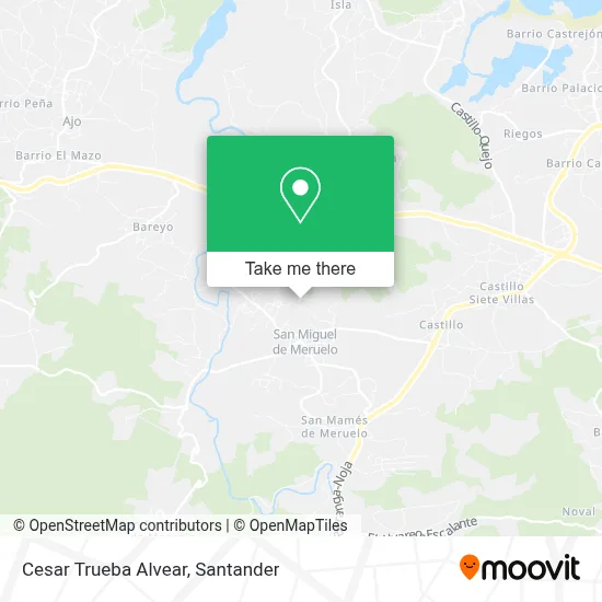 Cesar Trueba Alvear map