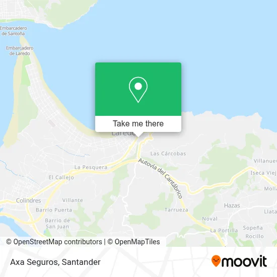 Axa Seguros map