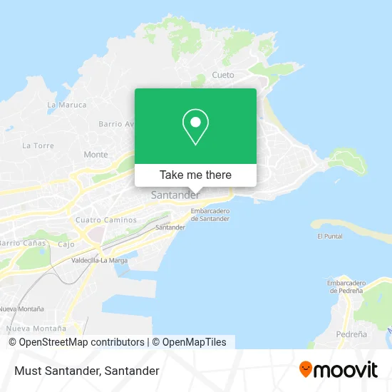 Must Santander map