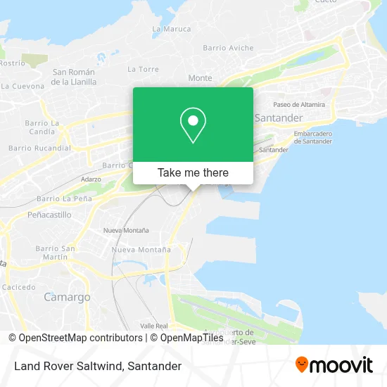 Land Rover Saltwind map