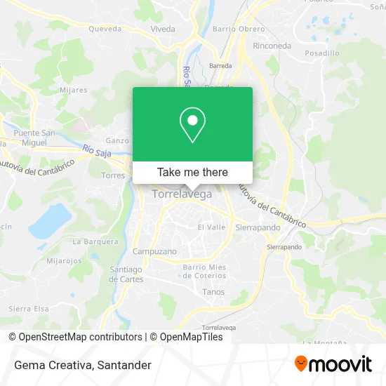 Gema Creativa map