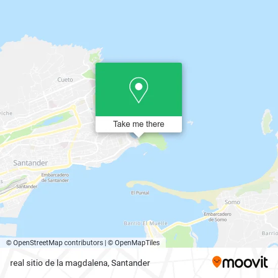 real sitio de la magdalena map