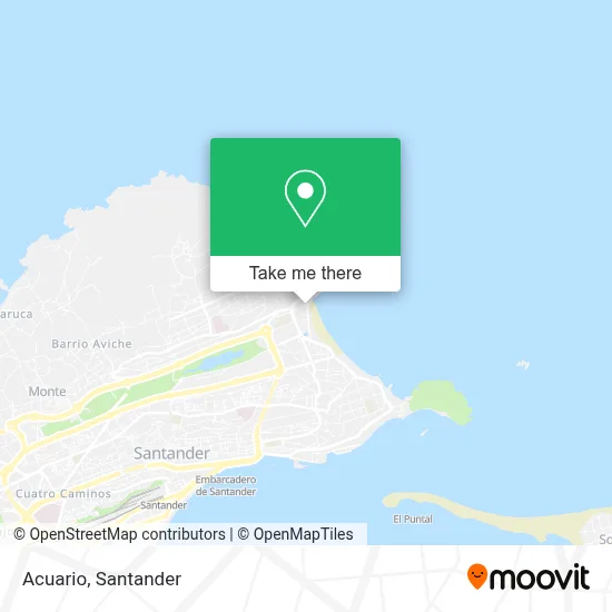 Acuario map