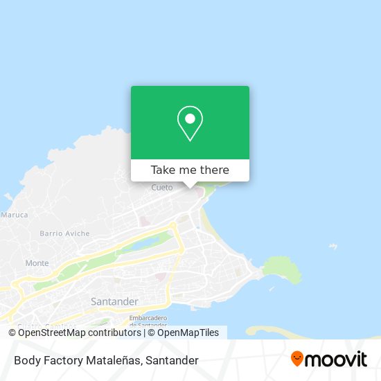 Body Factory Mataleñas map