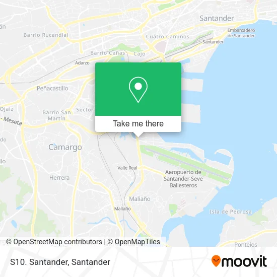 S10. Santander map