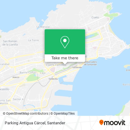 Parking Antigua Cárcel map