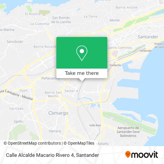 Calle Alcalde Macario Rivero 4 map