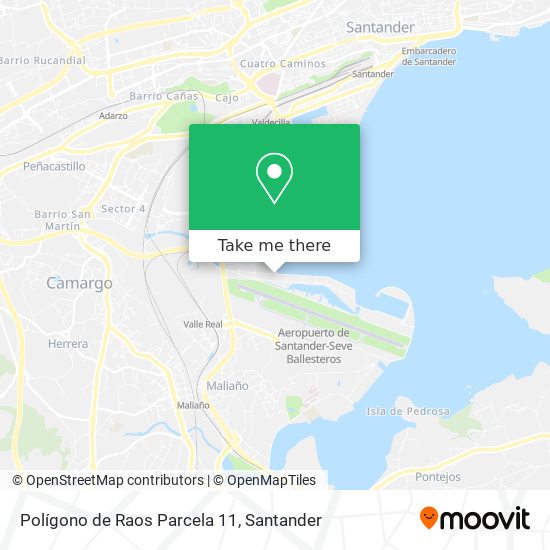 Polígono de Raos Parcela 11 map