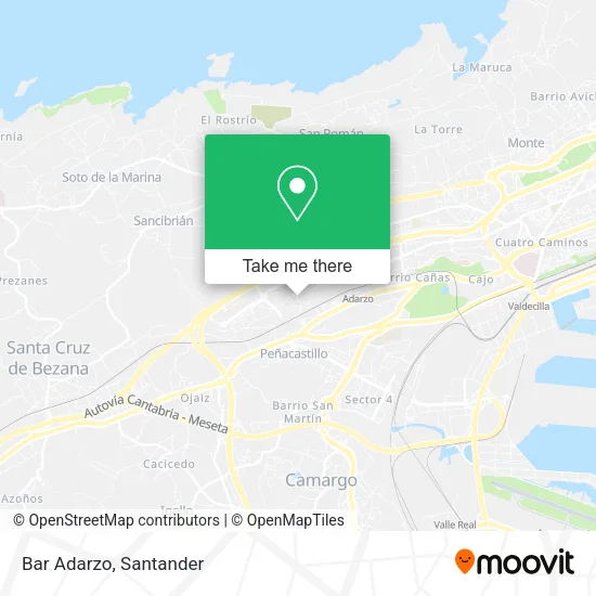 Bar Adarzo map