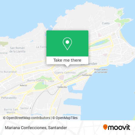 Mariana Confecciones map
