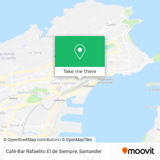 Café-Bar Rafaelito El de Siempre map