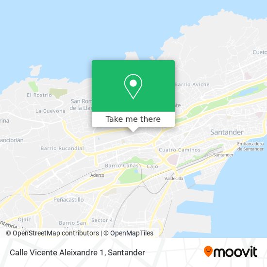 Calle Vicente Aleixandre 1 map