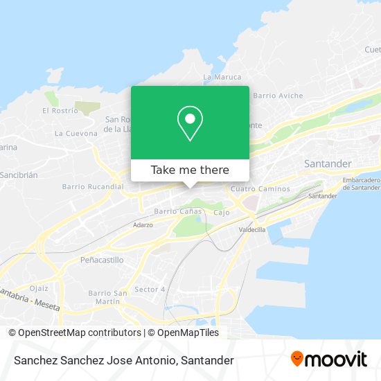 Sanchez Sanchez Jose Antonio map