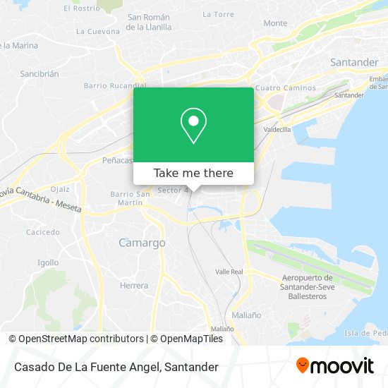Casado De La Fuente Angel map