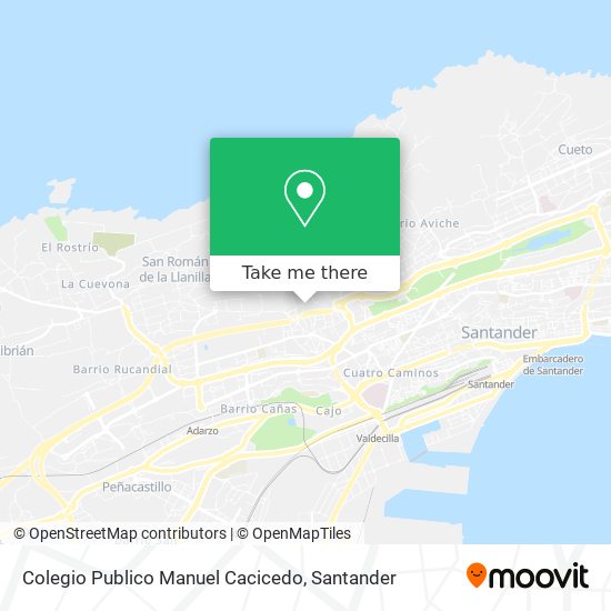 Colegio Publico Manuel Cacicedo map