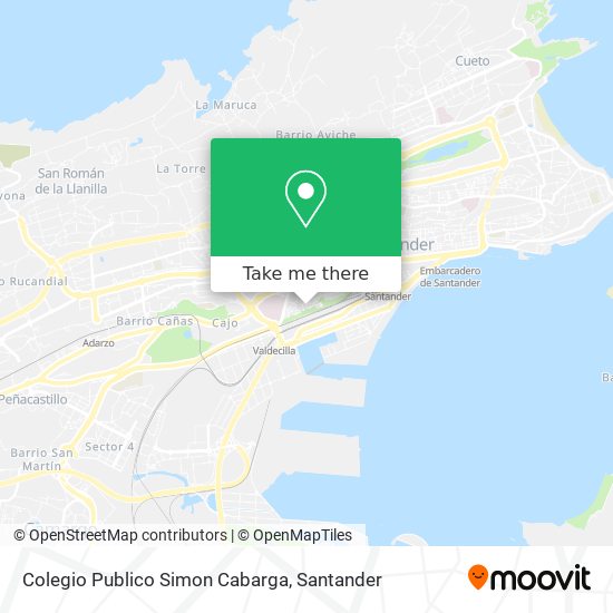 Colegio Publico Simon Cabarga map