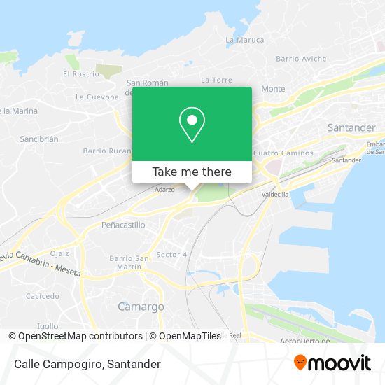 mapa Calle Campogiro