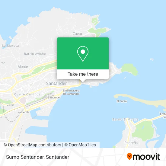 Sumo Santander map