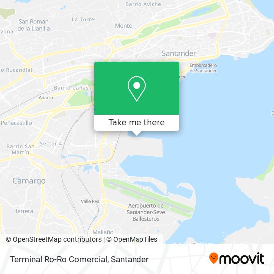 Terminal Ro-Ro Comercial map