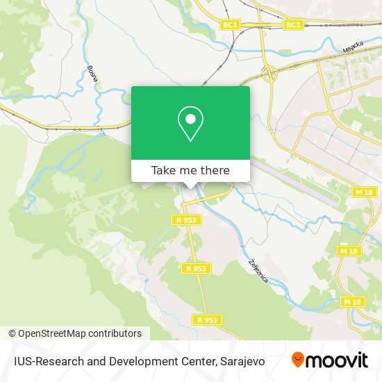 IUS-Research and Development Center mapa