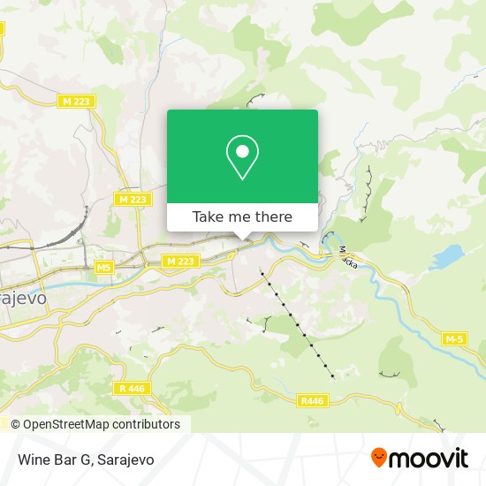 Wine Bar G map