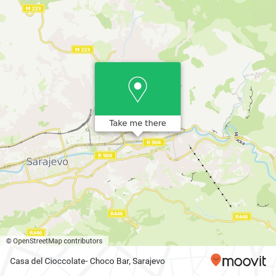 Casa del Cioccolate- Choco Bar mapa