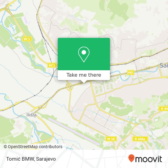 Tomić BMW map