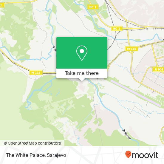 The  White Palace mapa