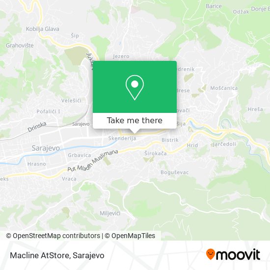 Macline AtStore map