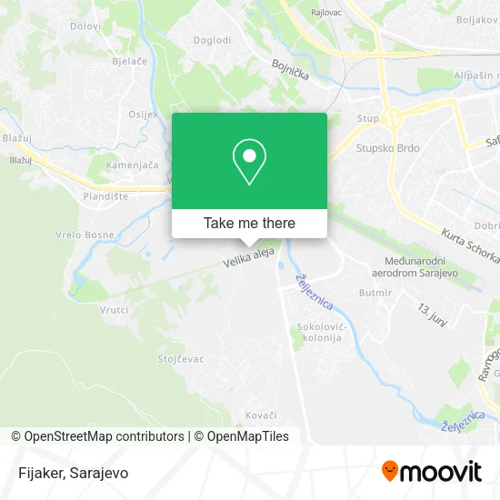 Fijaker map