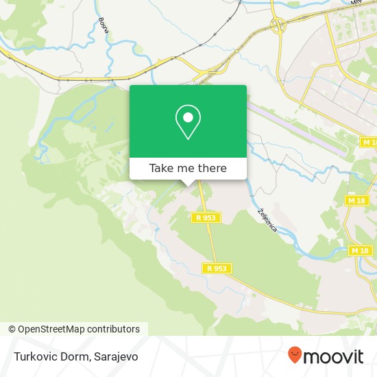 Turkovic Dorm map