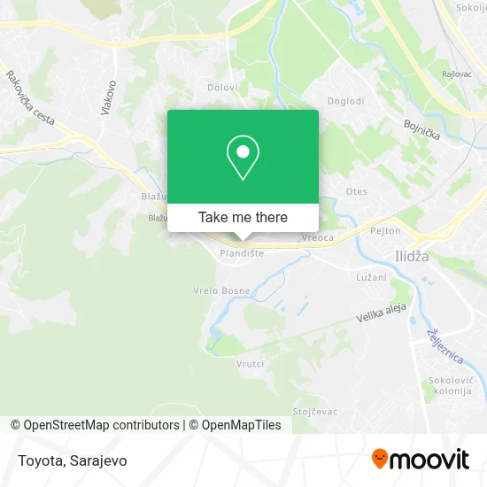 Toyota map