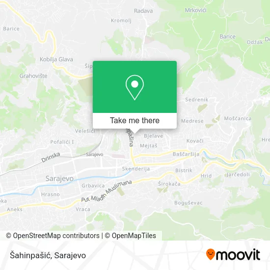 Šahinpašić mapa