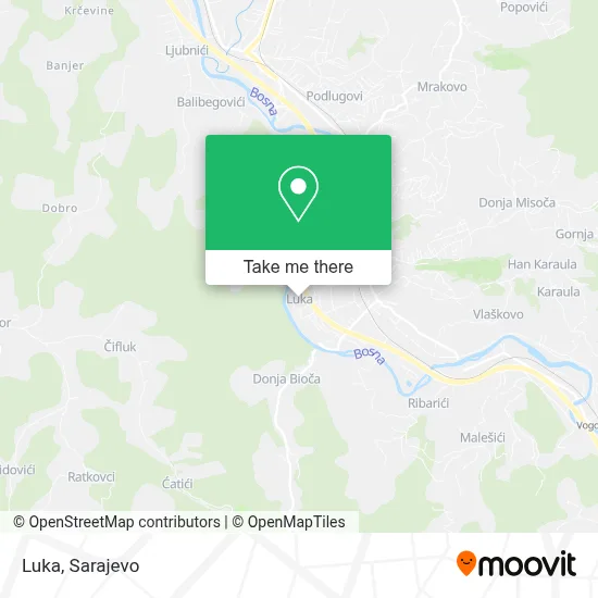 Luka mapa