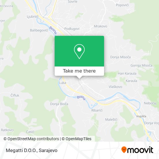 Megatti D.O.O. map