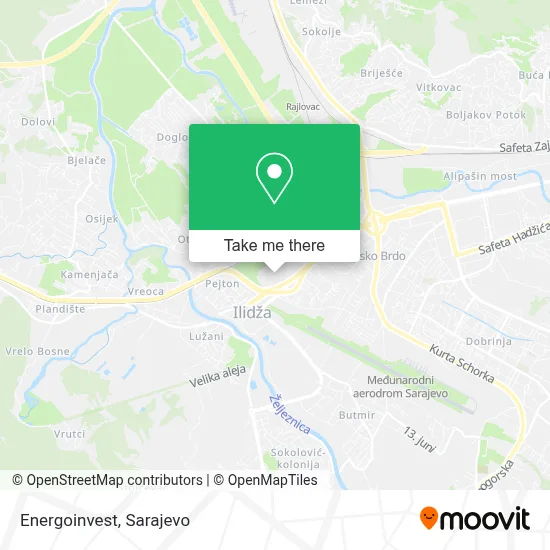 Energoinvest map