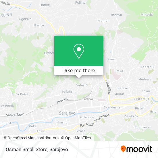 Osman Small Store map